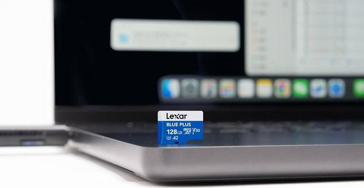 Image du produit Lexar Blue Plus MicroSD Card 128GB (128 Go, microSDXC, UHS-I)