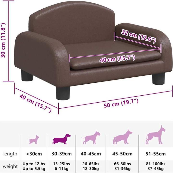 Actual product image vidaXL Hundebett (Dog)