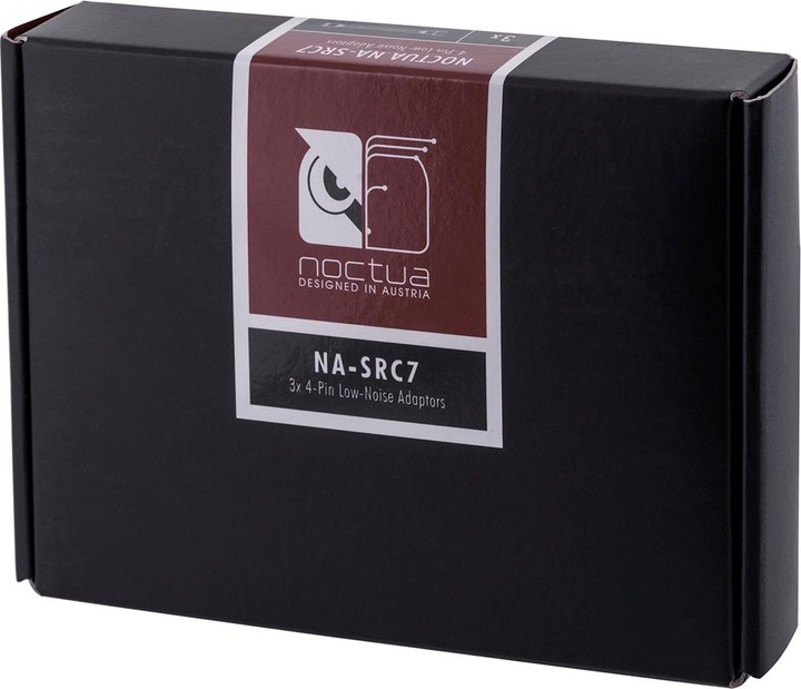 Actual product image Noctua NA-SRC7 low-noise adapter set