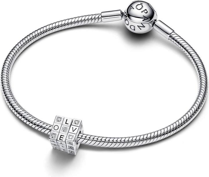 Immagine prodotto Pandora Beweglicher Spielzeugwürfel Charm (Argento 925, Smalto)