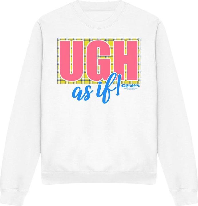 Immagine prodotto Clueless Ugh As If Felpa Adulto Unisex (S)