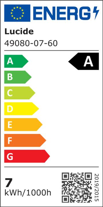 Energie-Label Lucide A60 Class A (E27, 1480 lm, 1x)