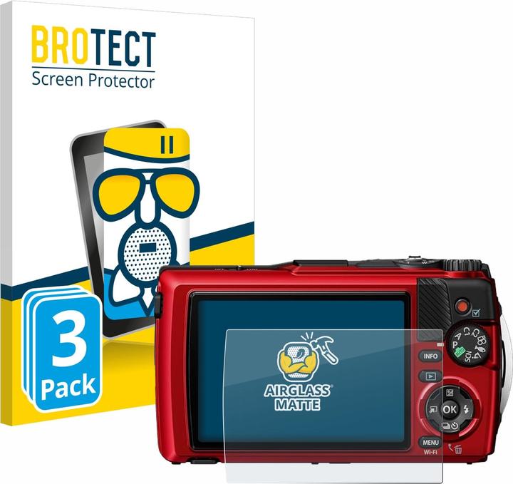 BROTECT AirGlass Film pour vitres blindées Mat (Protecteur d'écran)