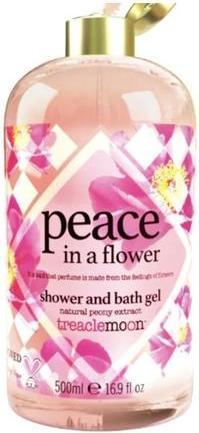 Treaclemoon Peace In A Flower Shower & Bath Gel 500ml - A Blissful Floral Escape (500 ml)