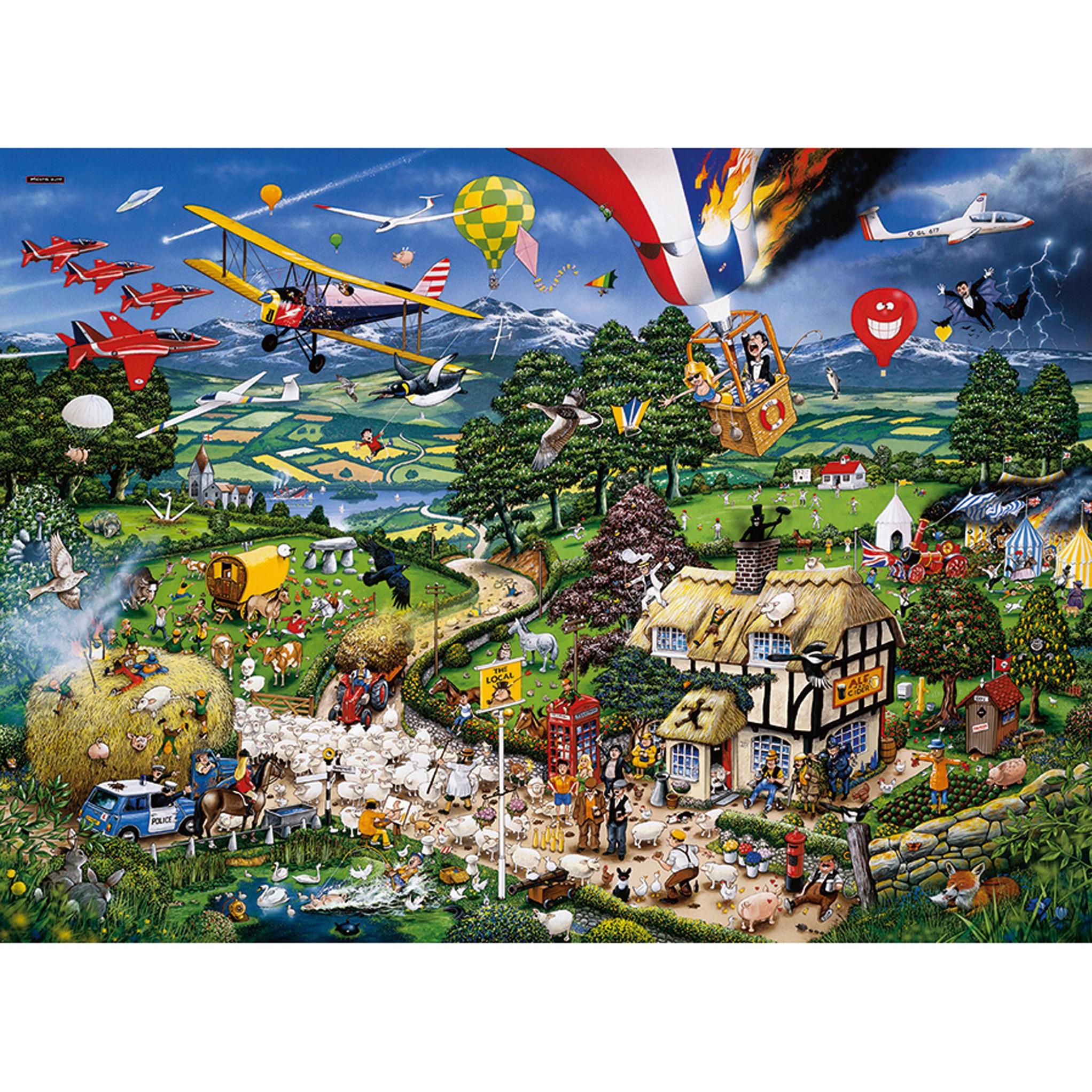 Thumbnail - Gibsons G576 Puzzle 1000 pcs. I Love the Country (1000 Teile)