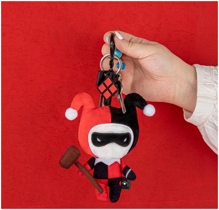 Actual product image Cinereplicas Keychain Plush - Harley Quinn CR2784