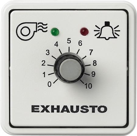 Produktbild Exhausto Regler EFC1P, mit 0-10V Signal für Ventilator mit FC/EC-Motor, IP20, -20°C..40°C, Grösse 53x