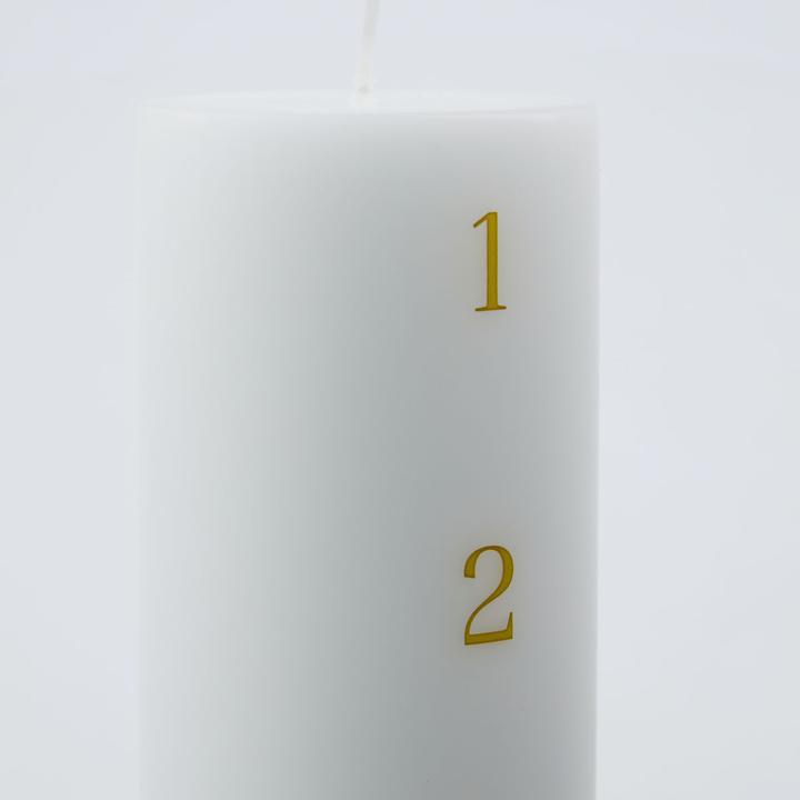 Immagine prodotto House Doctor Candela dell'Avvento, HDStart, bianco (1 pz.)