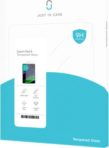 Produktbild Just in Case GehÃ¤rtetes Glas Clear Displayschutzfolie Xiaomi Pad 6 (1 Stk., Xiaomi Pad 6)