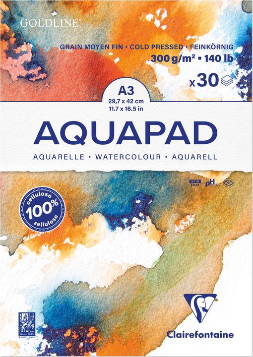 Image du produit Clairefontaine Techniques humides (300 g/m², 54 x)
