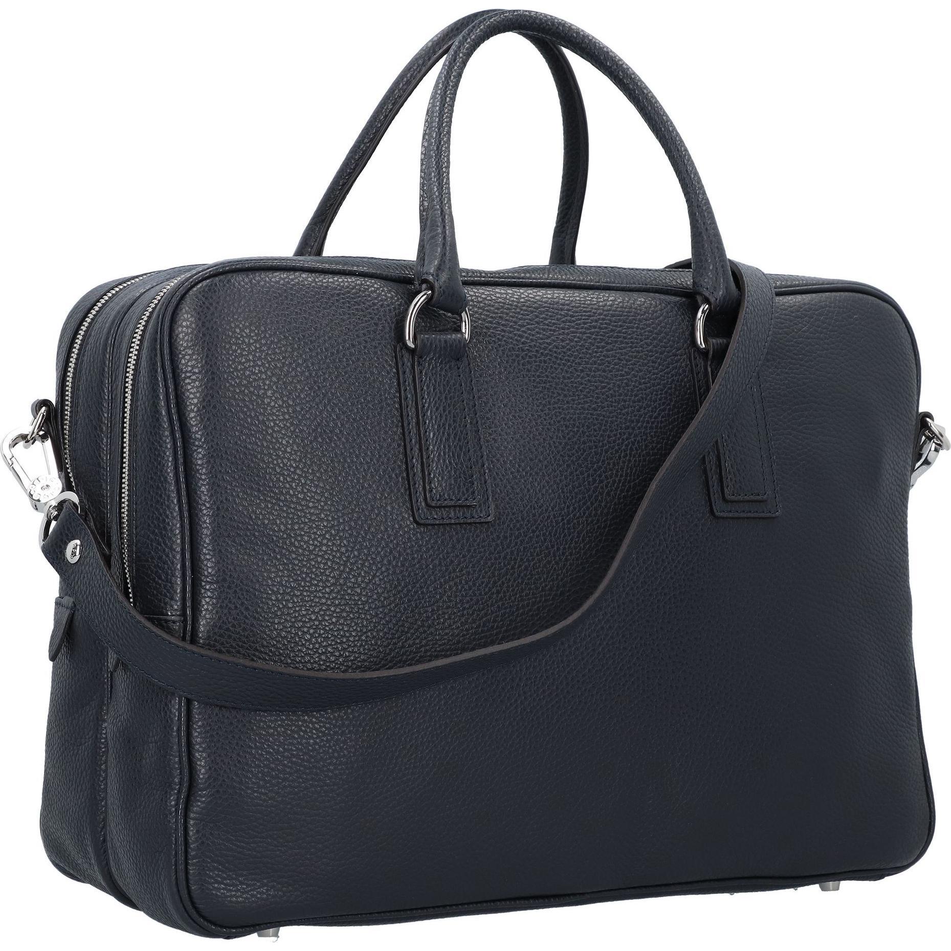 Thumbnail - Abro, Handtasche, Adria Aktentasche Leder 40 cm, Blau