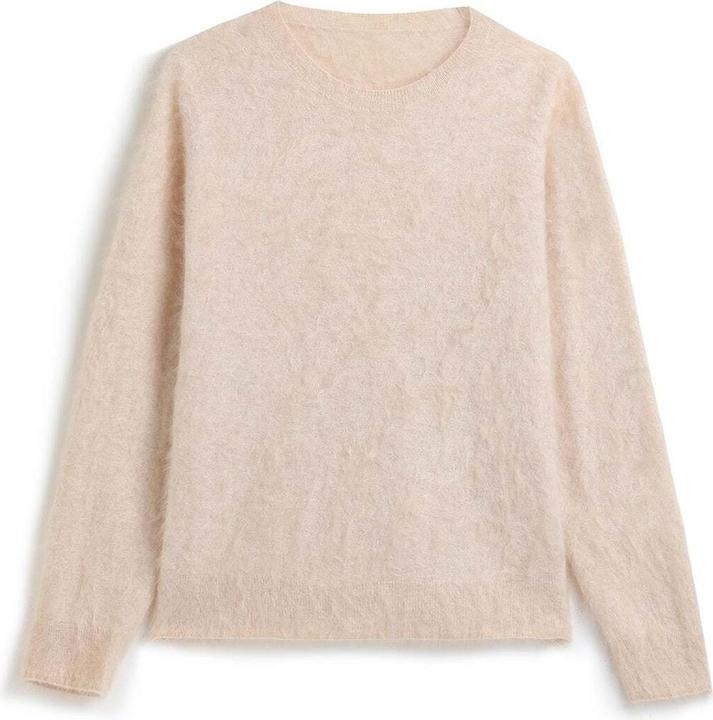 Produktbild Bellemere Pullover Brushed Silk Cashmere Crew-Neck Sweater (One Size)