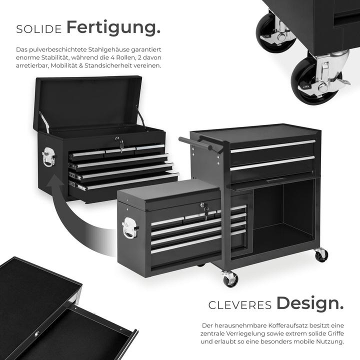 Actual product image tectake Tool trolley (1 x)