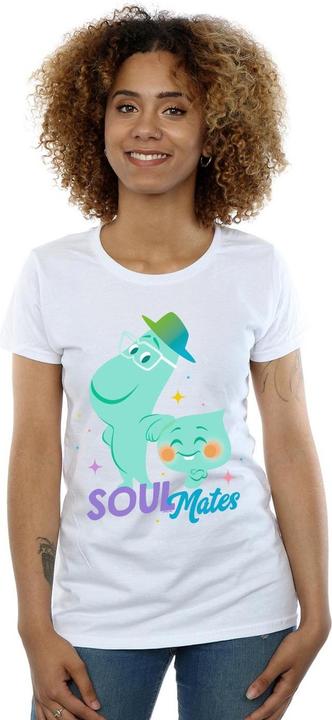 Actual product image Disney Womens/Ladies Soul Joe And 22 Soulmates Cotton T-Shirt (S)