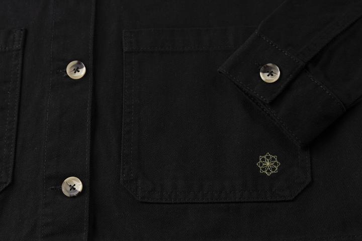 Actual product image Restberry Jeansjacke Olivia Black M (M)