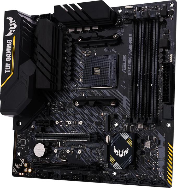 Actual product image ASUS TUF B450M-Pro II Gaming (AM4, AMD B450, mATX)