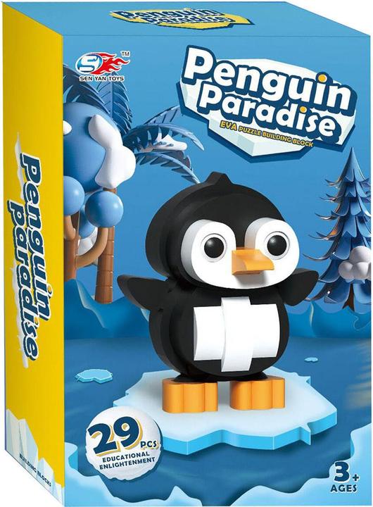 Image du produit Schaumstoff-Bausatz 3D Pinguin