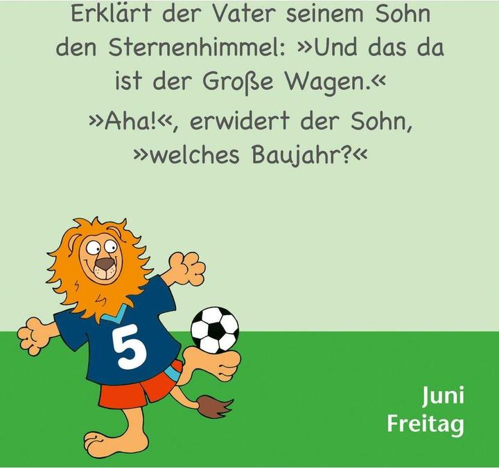 Actual product image Harenberg Witze für Kids Tagesabreisskalender 2026