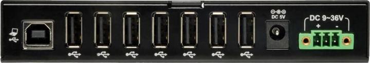 Immagine prodotto Eaton Hub USB 2.0 a 7 porte di livello industriale Immunità ESD 15kV Alloggiamento in metallo Montabile (USB-A, 7 porte)