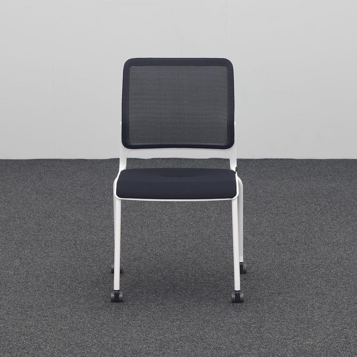 Produktbild Sitag 4-Fuss Stühle SitagXilium Mesh Schwarz ohne Armlehnen, Neu (48 cm)