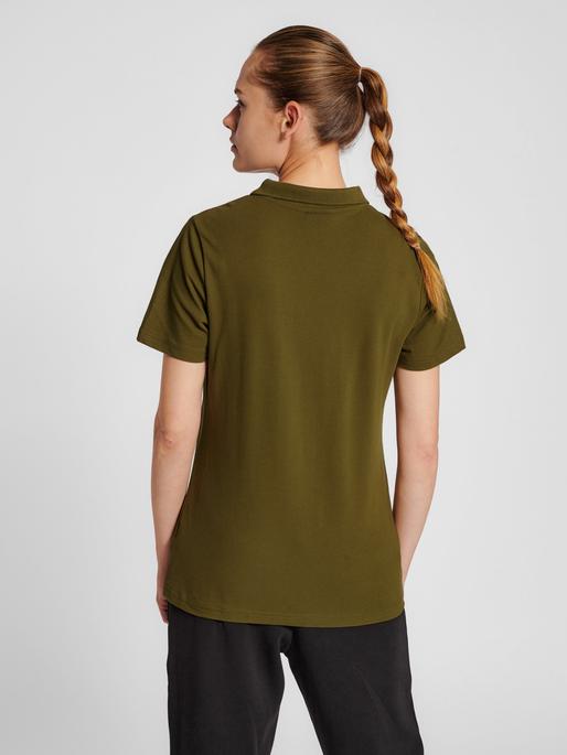 Actual product image hummel Red Stretch Polo Woman (L)