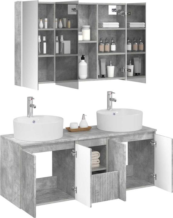 Produktbild vidaXL Badezimmerschrank-Set