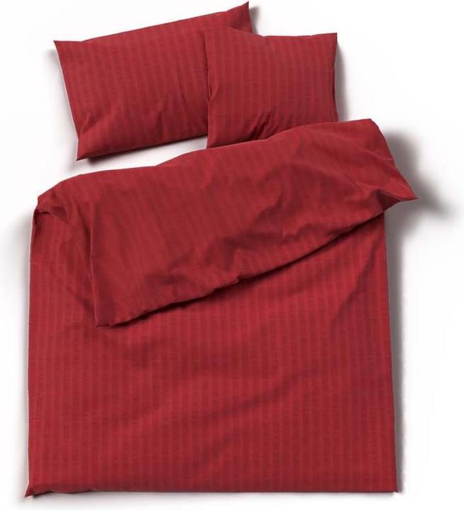 Immagine prodotto Lotus Bettwaren Biancheria da letto in raso Seersucker uni (Copripiumino, 160 x 240 cm)