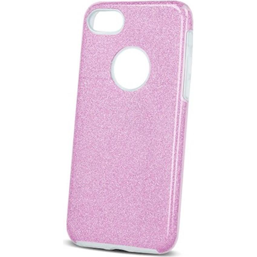 Thumbnail - OEM Glitter 3in1 Hülle für iPhone XR rosa (Apple iPhone XR), Smartphone Hülle, Pink