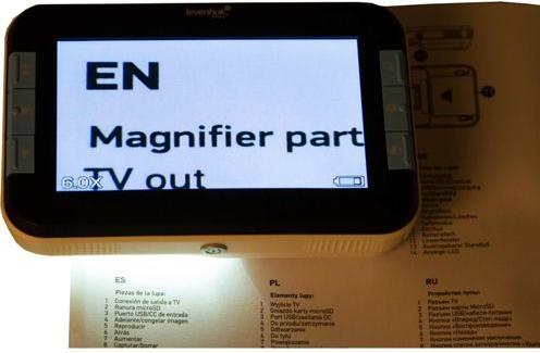 Actual product image Levenhuk DTX 43 digital magnifier