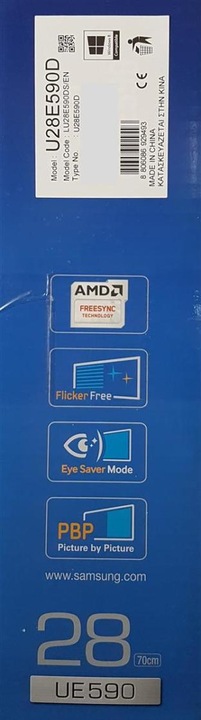 Image du produit Samsung U28e590d (3840 x 2160 pixels, 28")