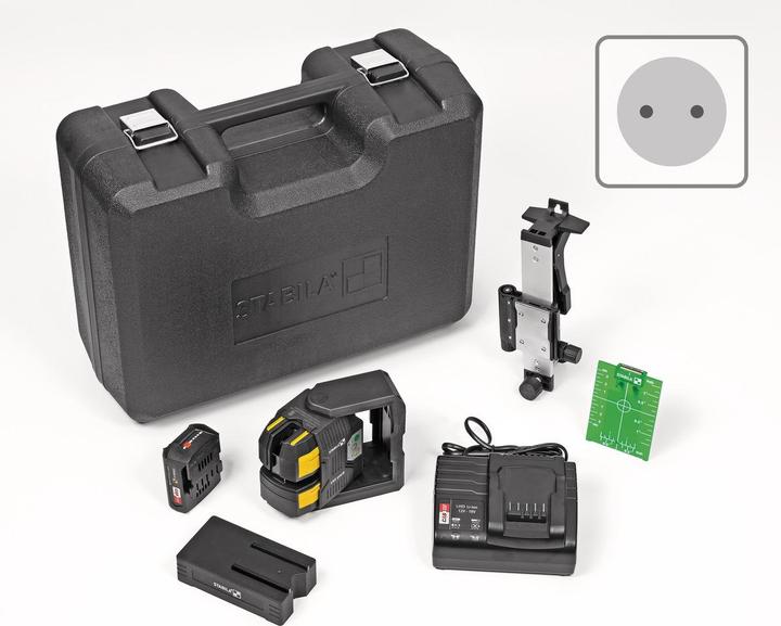 Produktbild Stabila LAX 500 G Kreuzlinienlaser Reichweite (max.): 40 m