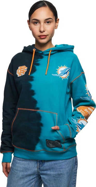 Produktbild Recovered Re:covered Fleece Hoody - INK DYE Miami Dolphins - XXL (XXL)