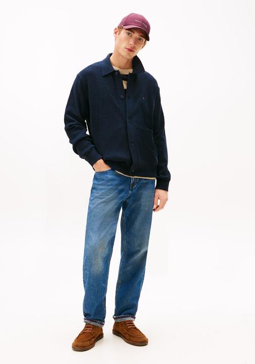 Produktbild Tommy Hilfiger Textured Polo Cardigan (XXL)