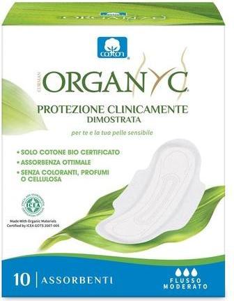 Produktbild Organyc Monatsbinden (10 x)