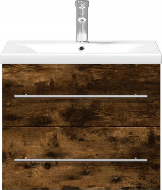 Actual product image vidaXL Vanity unit with built-in basin