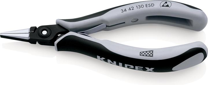Image du produit Knipex Präzisions-Elektronik-Greifzange ESD (130 mm)