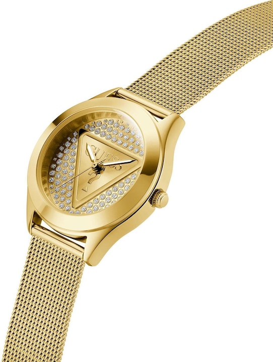 Image du produit Guess - Montre analogique ton or pour dames GW0835L2