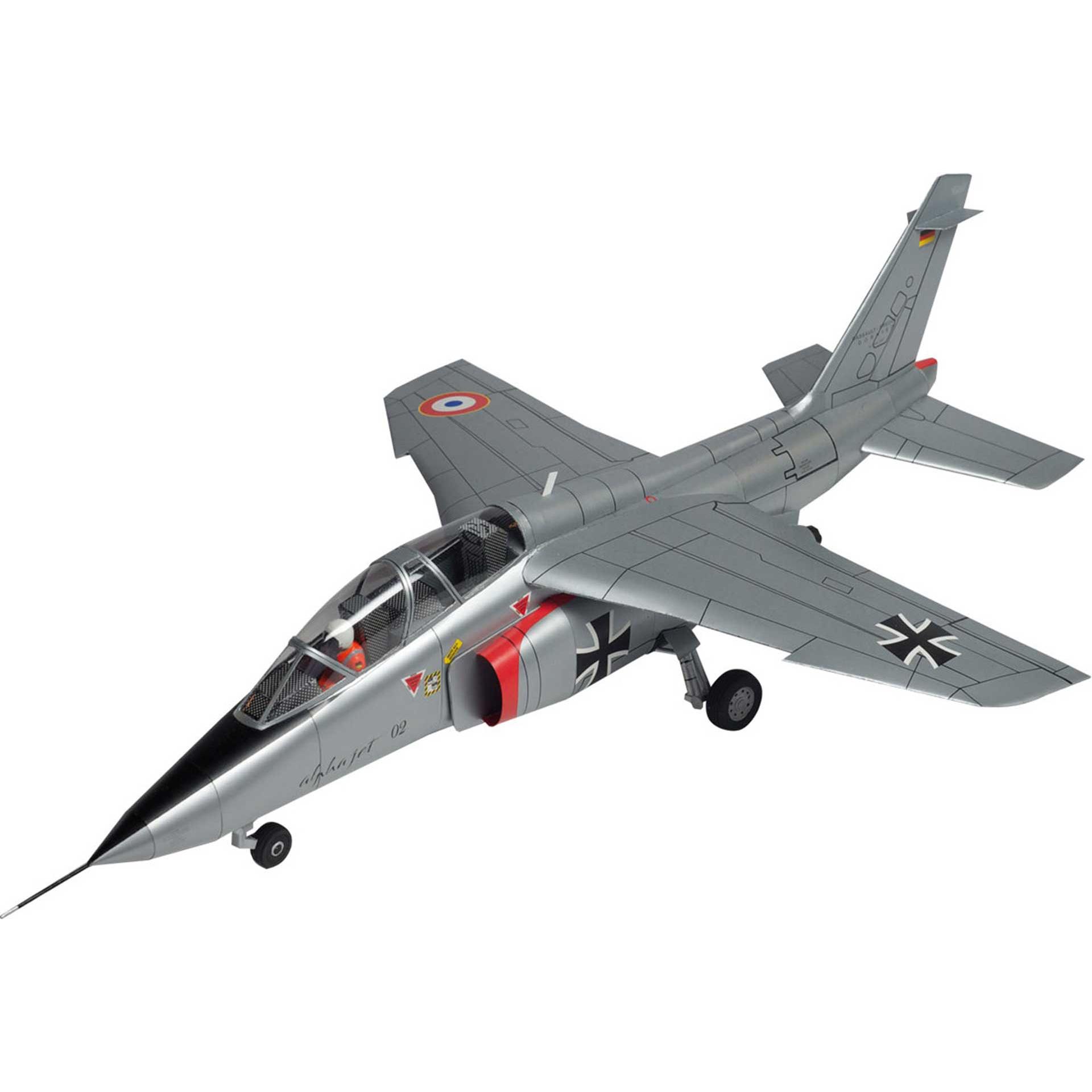 Geli alpha jet prototyp 02 kartonmodell
