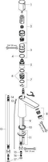 Produktbild hansgrohe Talis Select E Chrom