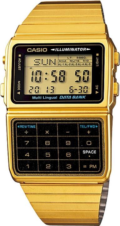 Image du produit Casio Calculatrice De Base De Données Or (Montre numérique)