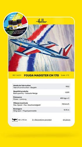 Produktbild Heller STARTER KIT Fouga Magister CM 170