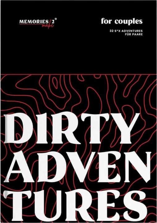 Produktbild Memories2make Dirty Adventures Challengebuch für Paare (Deutsch, Memories2Make GmbH, 2022)