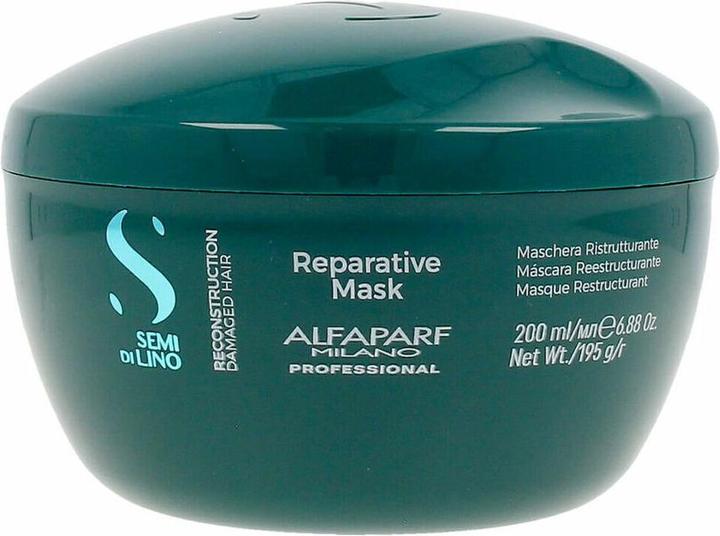 Alfaparf Milano Semi di Lino Reconstruction Reparative Mask Color Safe Deep Conditioning Hair Mask f (200 ml)