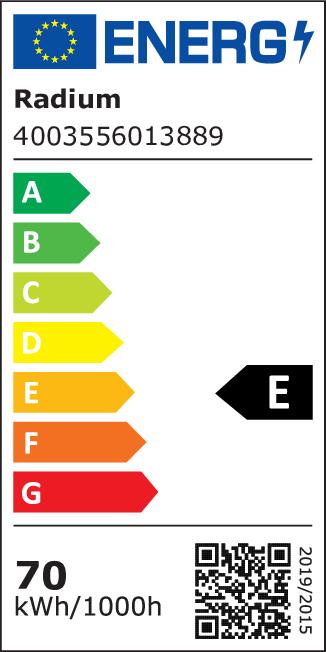 Energie-Label Radium LED-Strip 24V (Weiss, 500 cm)
