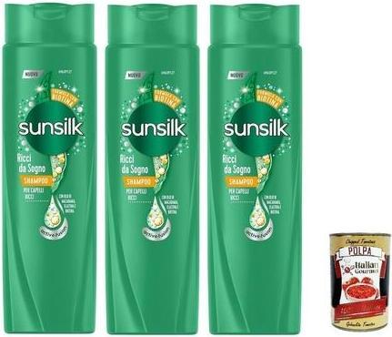 Actual product image Chiara Nasti Sunsilk Dream Curl Shampoo for Defined and Elastic Curly Hair 250ml (250 ml, Liquid shampoo)
