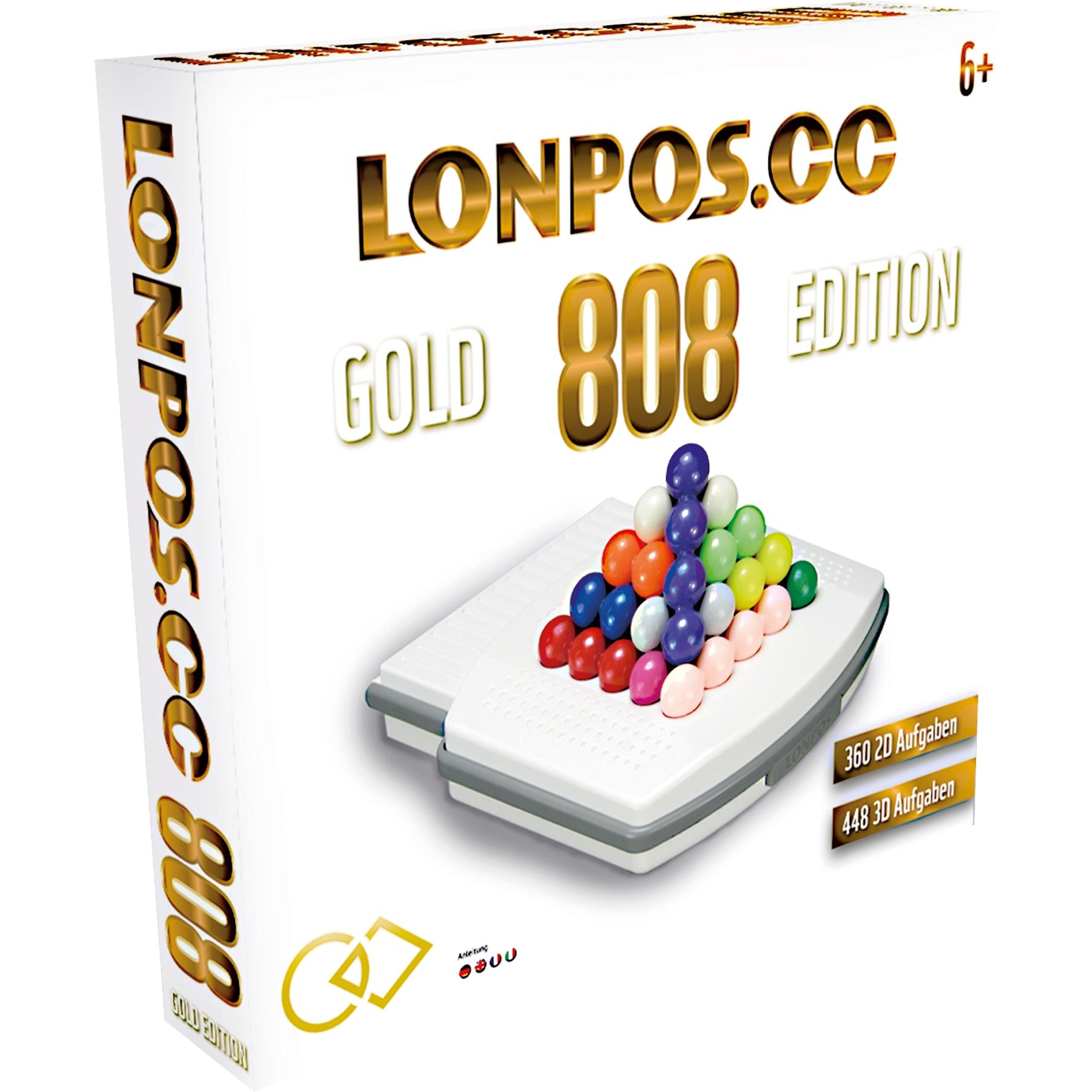 HCM Kinzel 808, d/f/i ab 6 Jahren, ab 1 Spieler, das ultimative Denkspiel (Deutsch, Italienisch, Französisch)