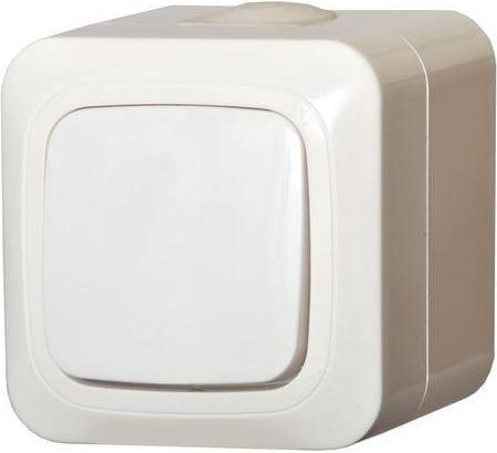 Liregus INTERRUTTORE A DUE VIE PP6 10-008 WH HERMI