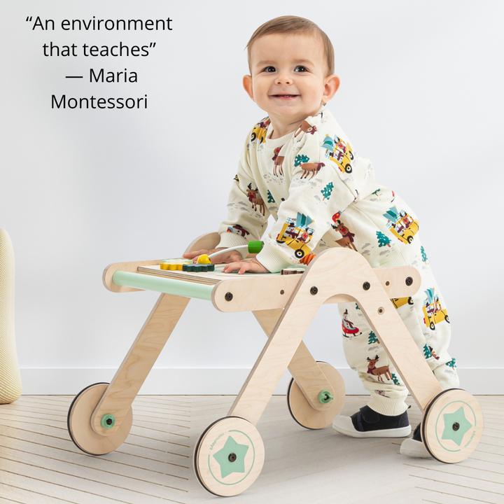 Produktbild MamaToyz Trio-Kinderwagen für die ersten Schritte