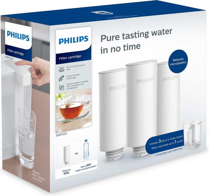 Produktbild Philips 3 Filter für Power Pitcher Micro X-Clean (3x)