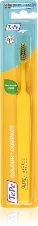 Actual product image TePe Colour Compact X-Soft Yellow (Extra soft)
